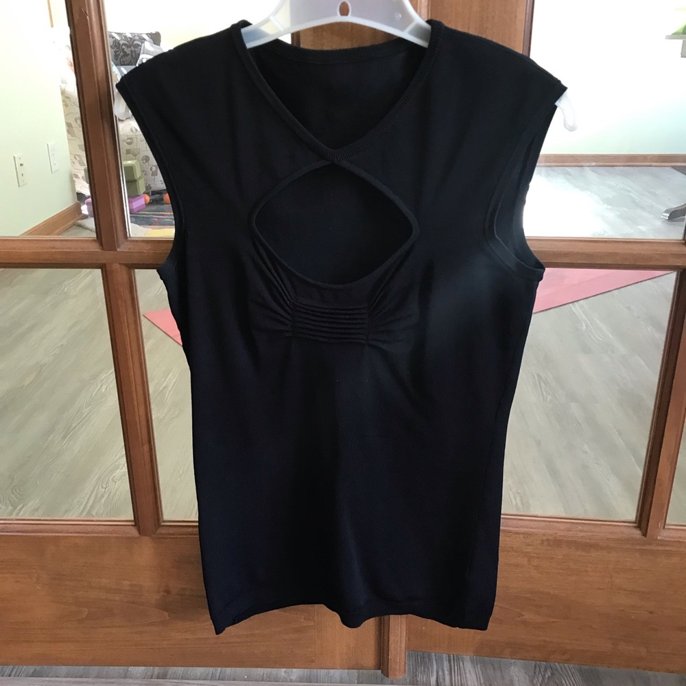 Designer black top